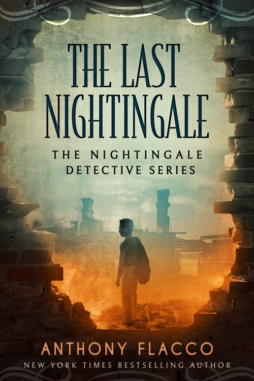 Mystery Thriller Book Cover Design: The Last Nightingale